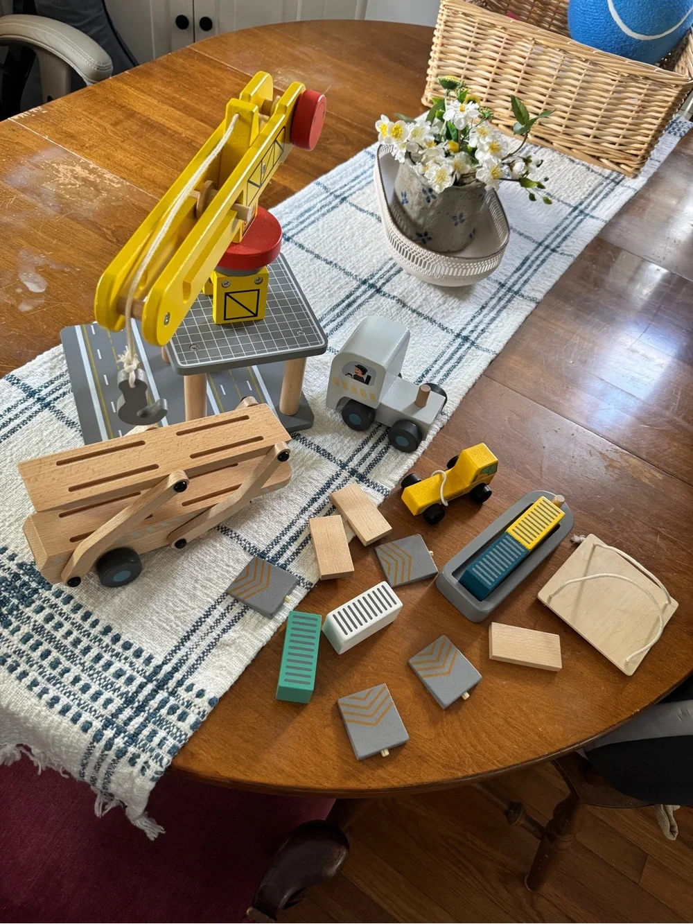 NWOT Wooden Construction Set